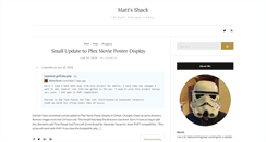 Desktop Screenshot of mattsshack.com